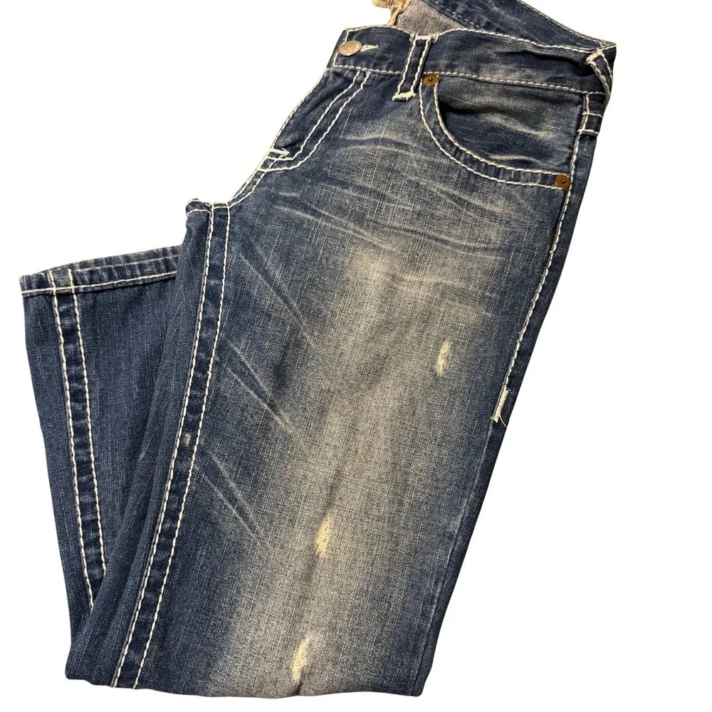 Vintage True Religion Billy Super T Jeans Mens 36x30 Made in USA Y2K